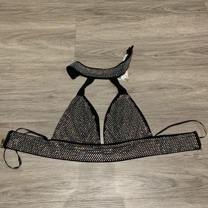 NWT Akira sequined top